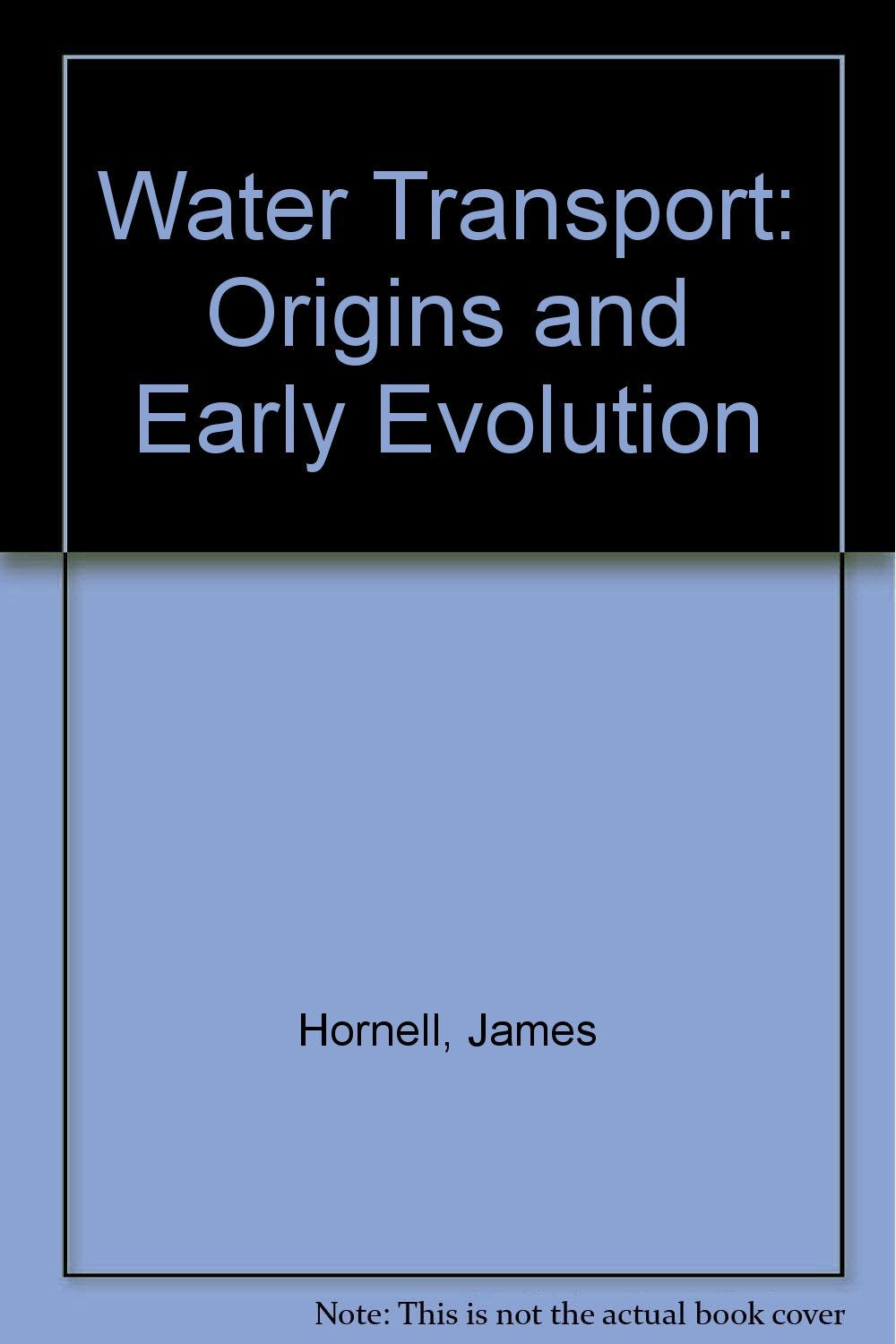 Water Transport: Origins and Early Evolution Books