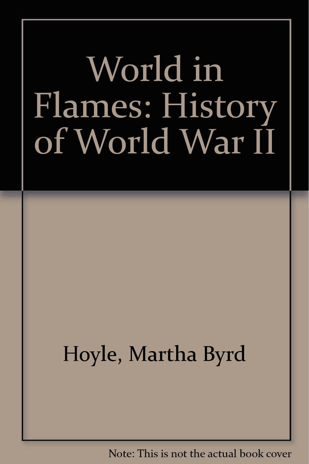 World in Flames: History of World War II Books