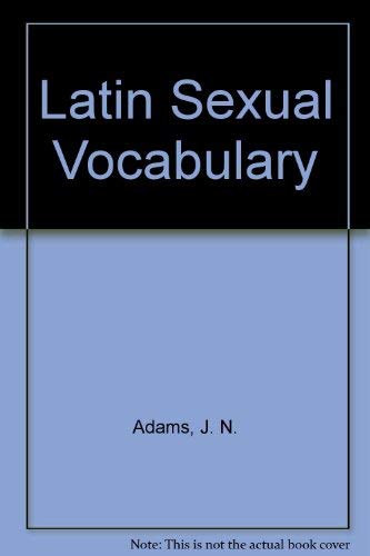 Latin Sexual Vocabulary Books