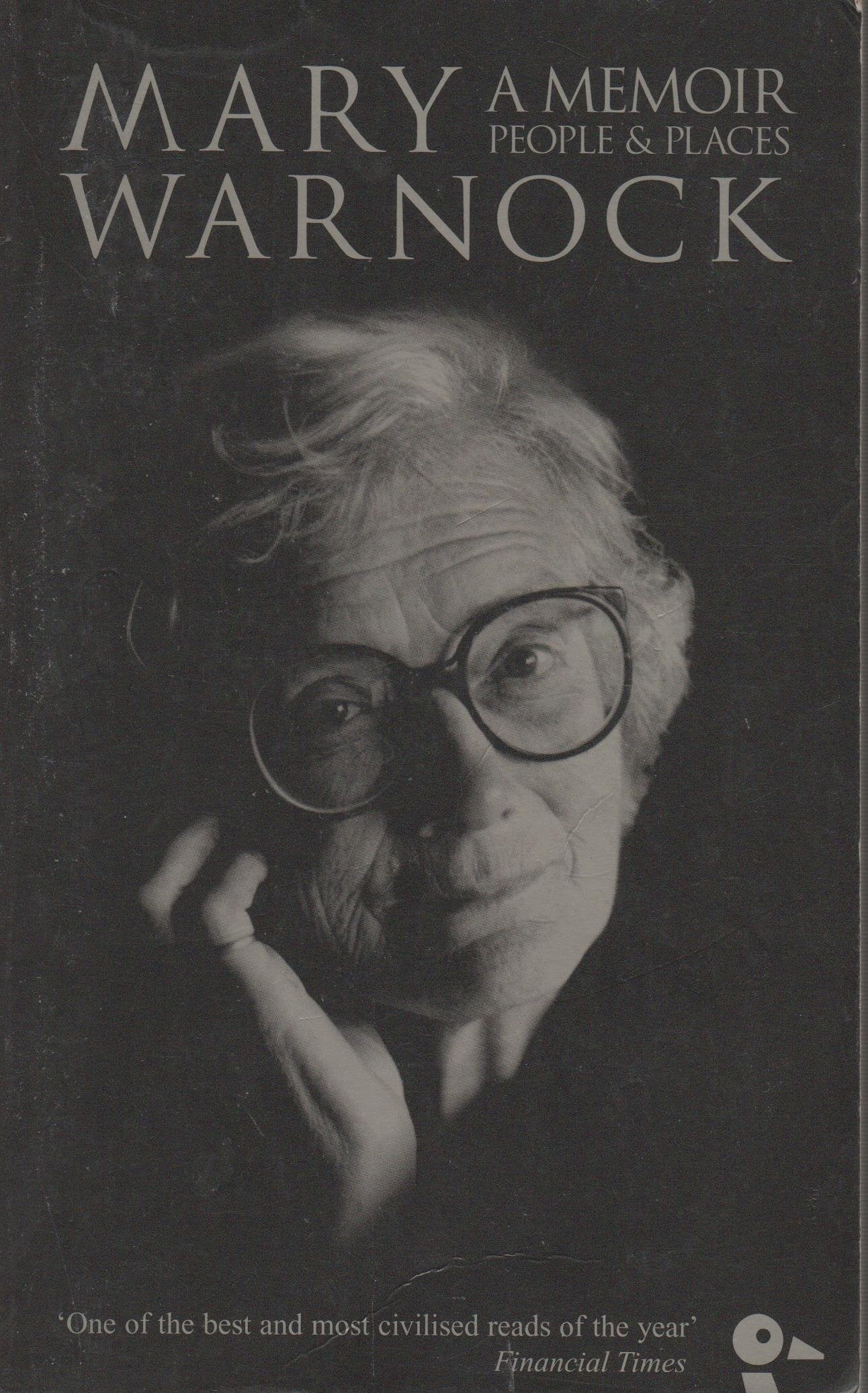A Memoir: People and Places Philosophy