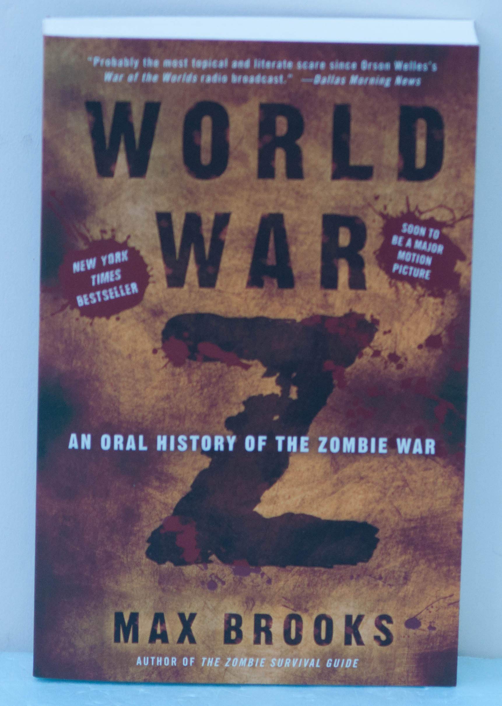 World War Z: An Oral History of the Zombie War Fiction Books