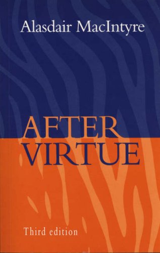 Product Image: After Virtue: A Study in Moral Theory