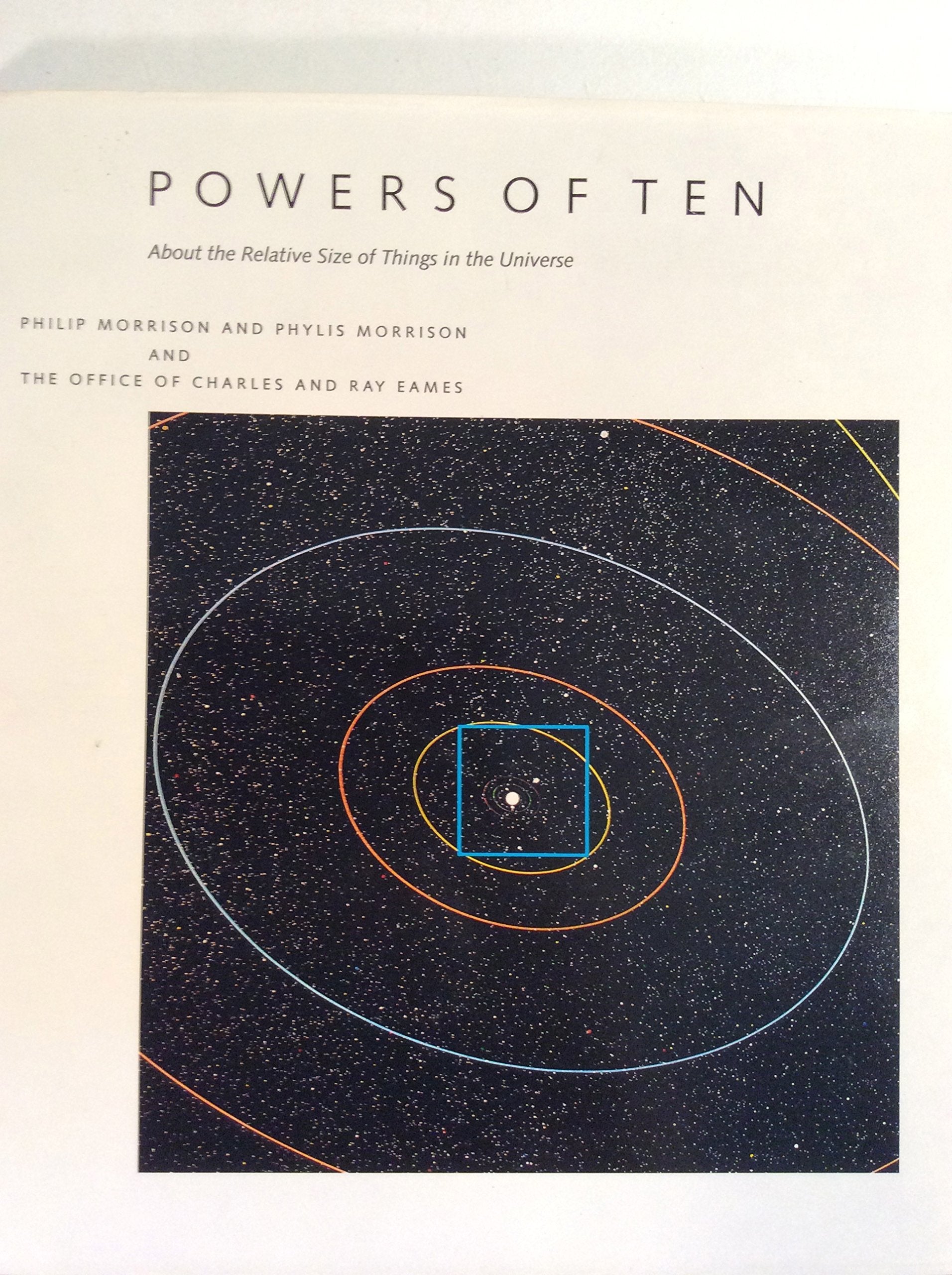 POWERS OF TEN: About the Relative Size of Things in the Universe Law