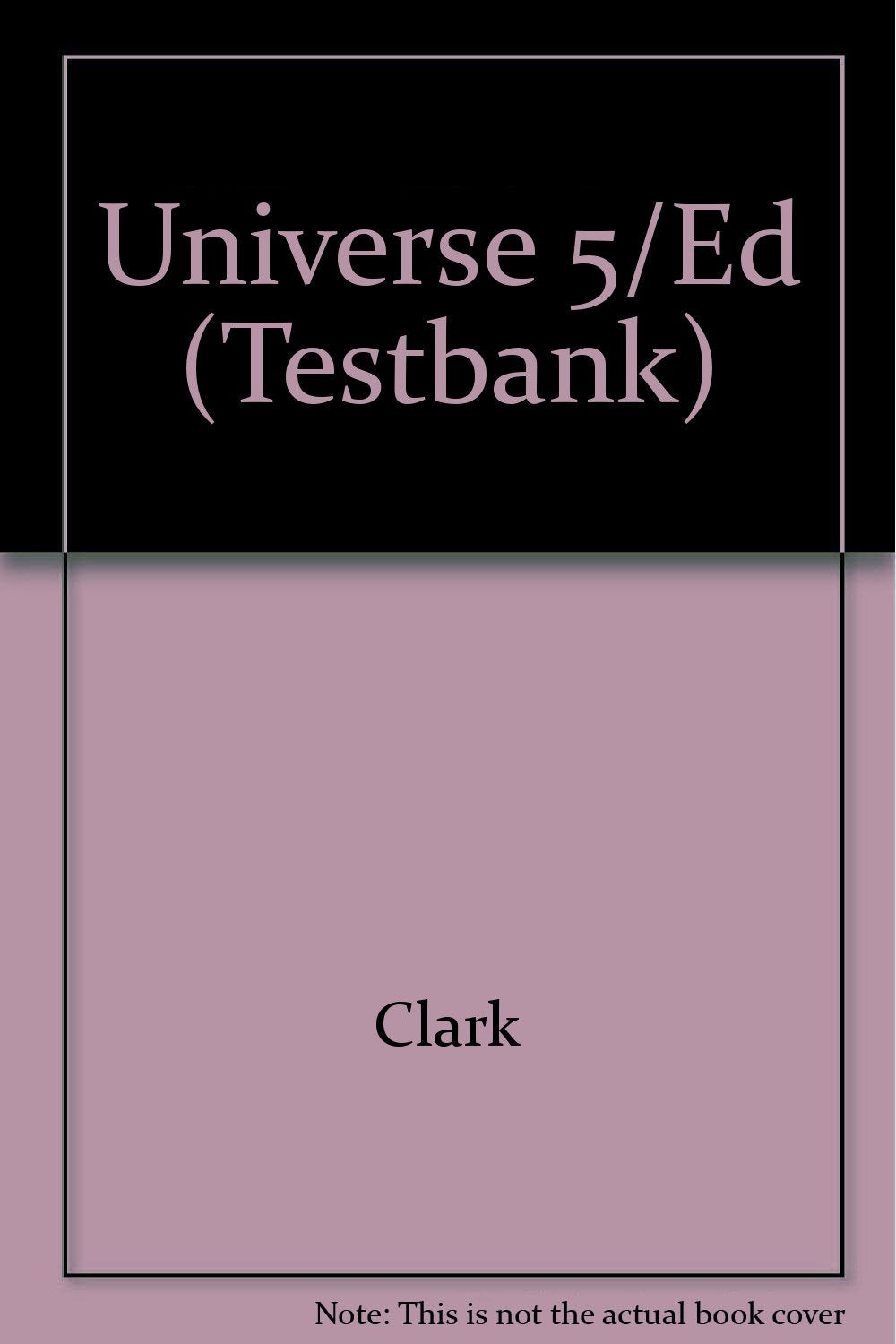Product Image: Universe 5/Ed (Testbank)