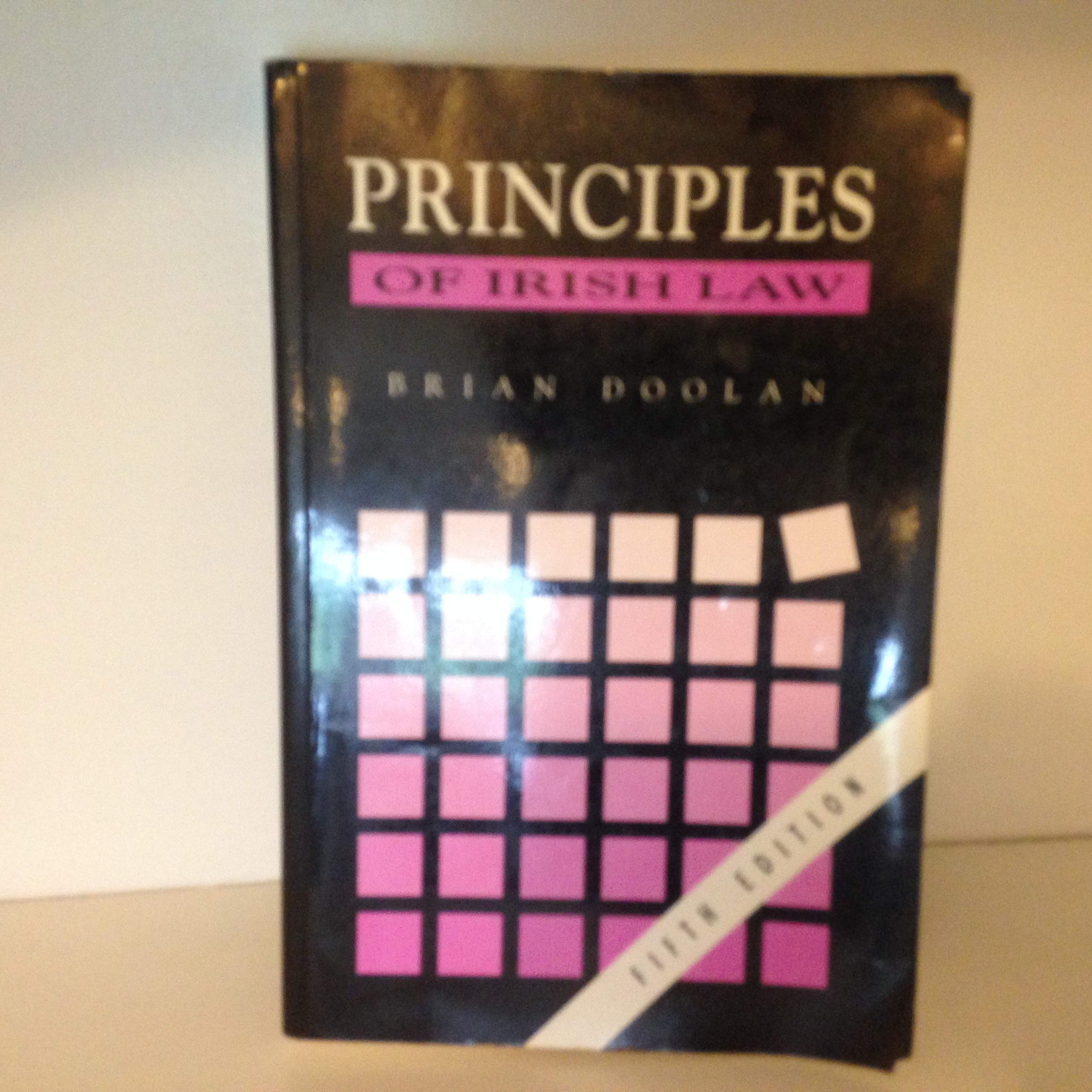 Product Image: Principles of Irish Law