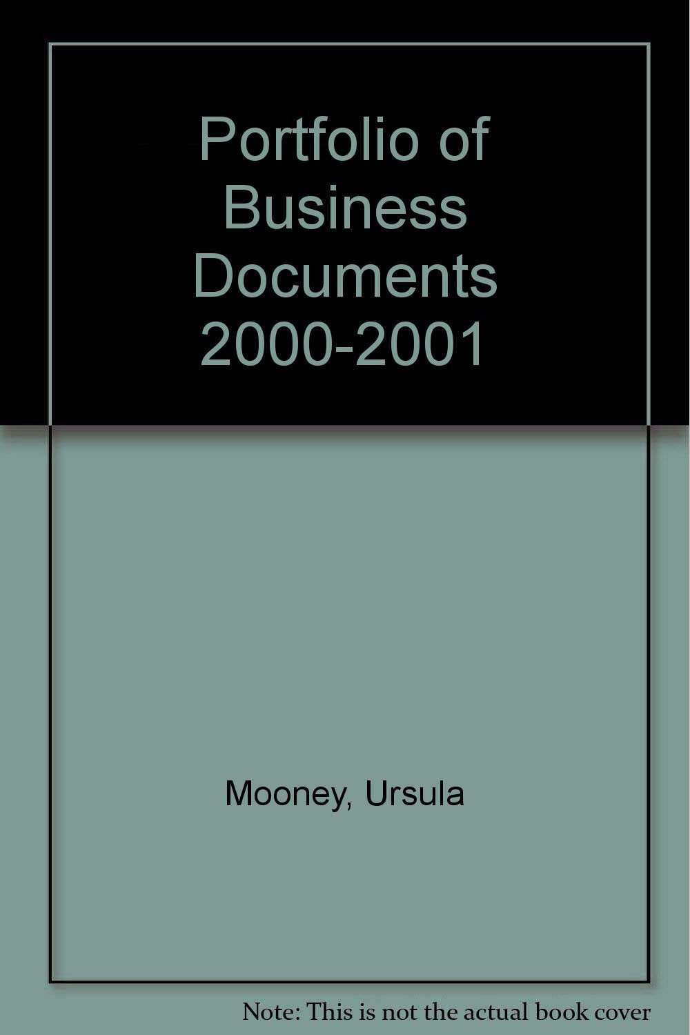Product Image: Portfolio of Business Documents 2000-2001