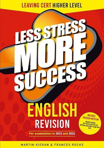 English Revision for Leaving Cert Higher Level book
