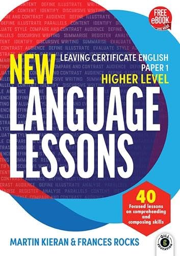 New Language Lessons - Leaving Certiﬁcate English Paper 1 (Higher Level) book