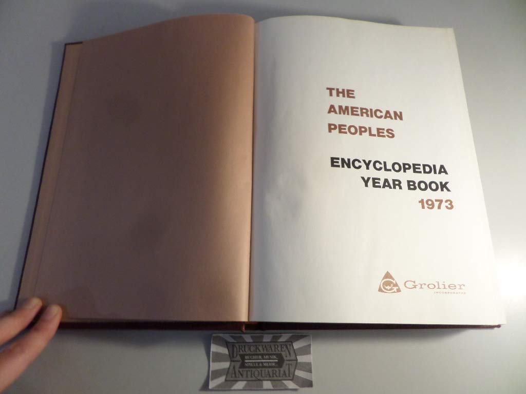 The American Peoples Encyclopedia Year Book (Events of 1972) Books