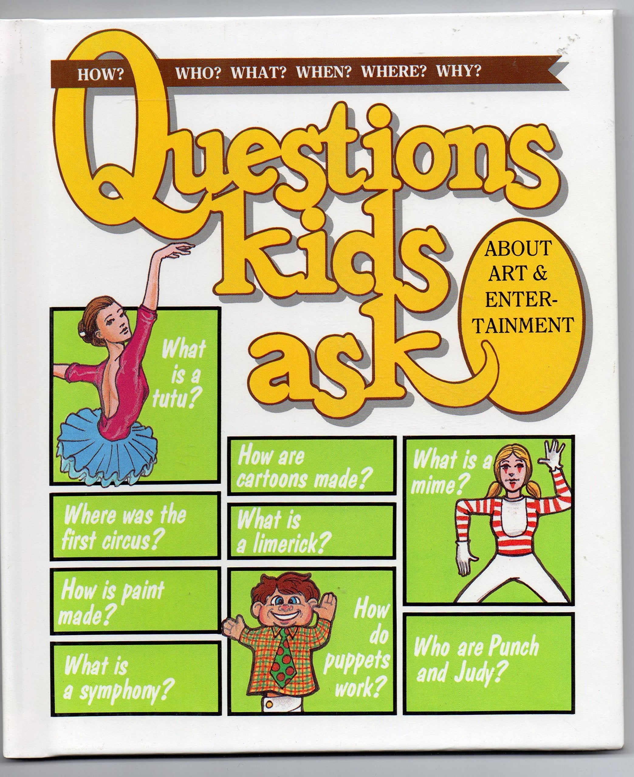 Questions Kids Ask About Art & Entertainment (Questions Kids Ask, 10) Books