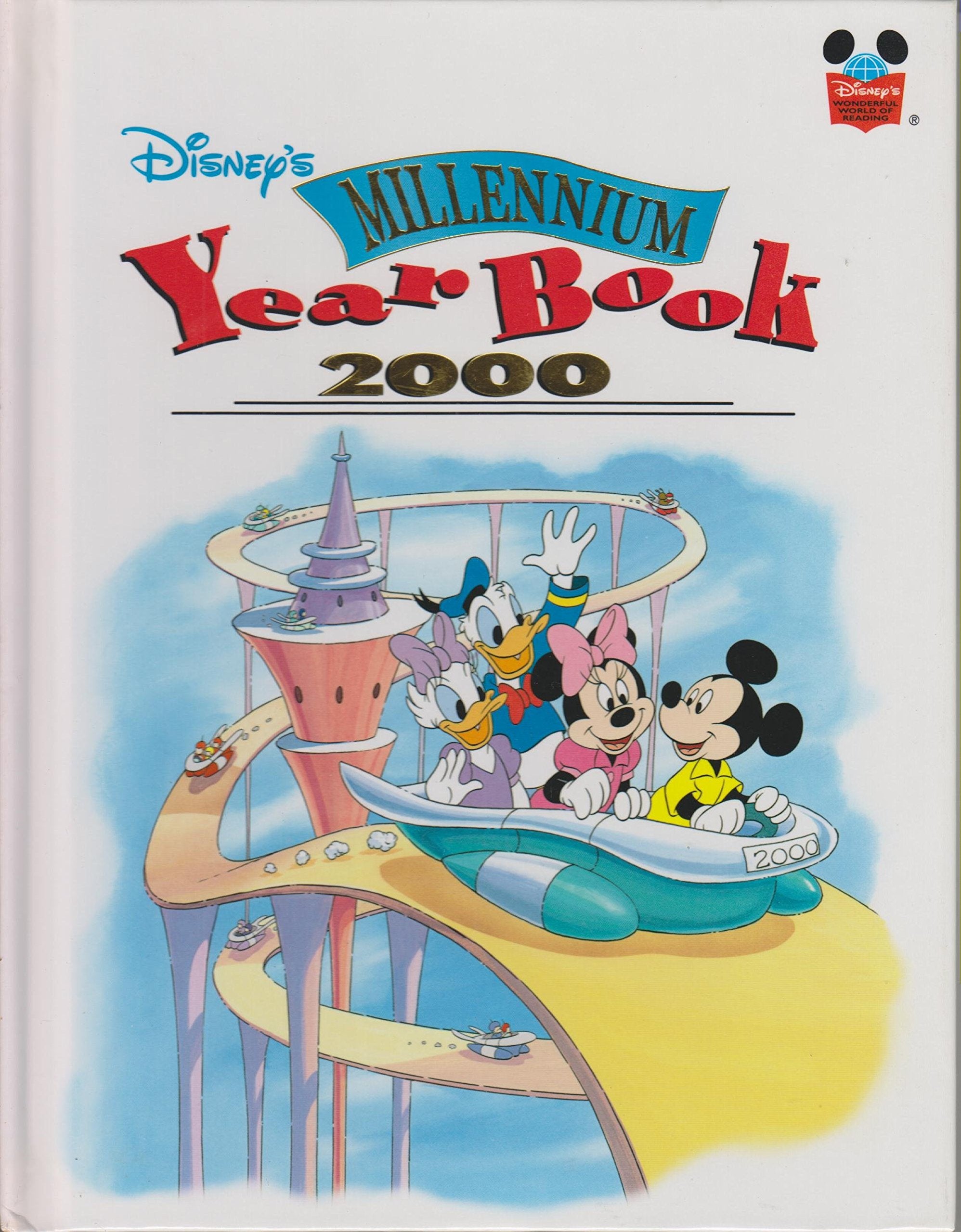 Disney's Millennium Year Book 2000 Hardcover Fern L Mamberg book