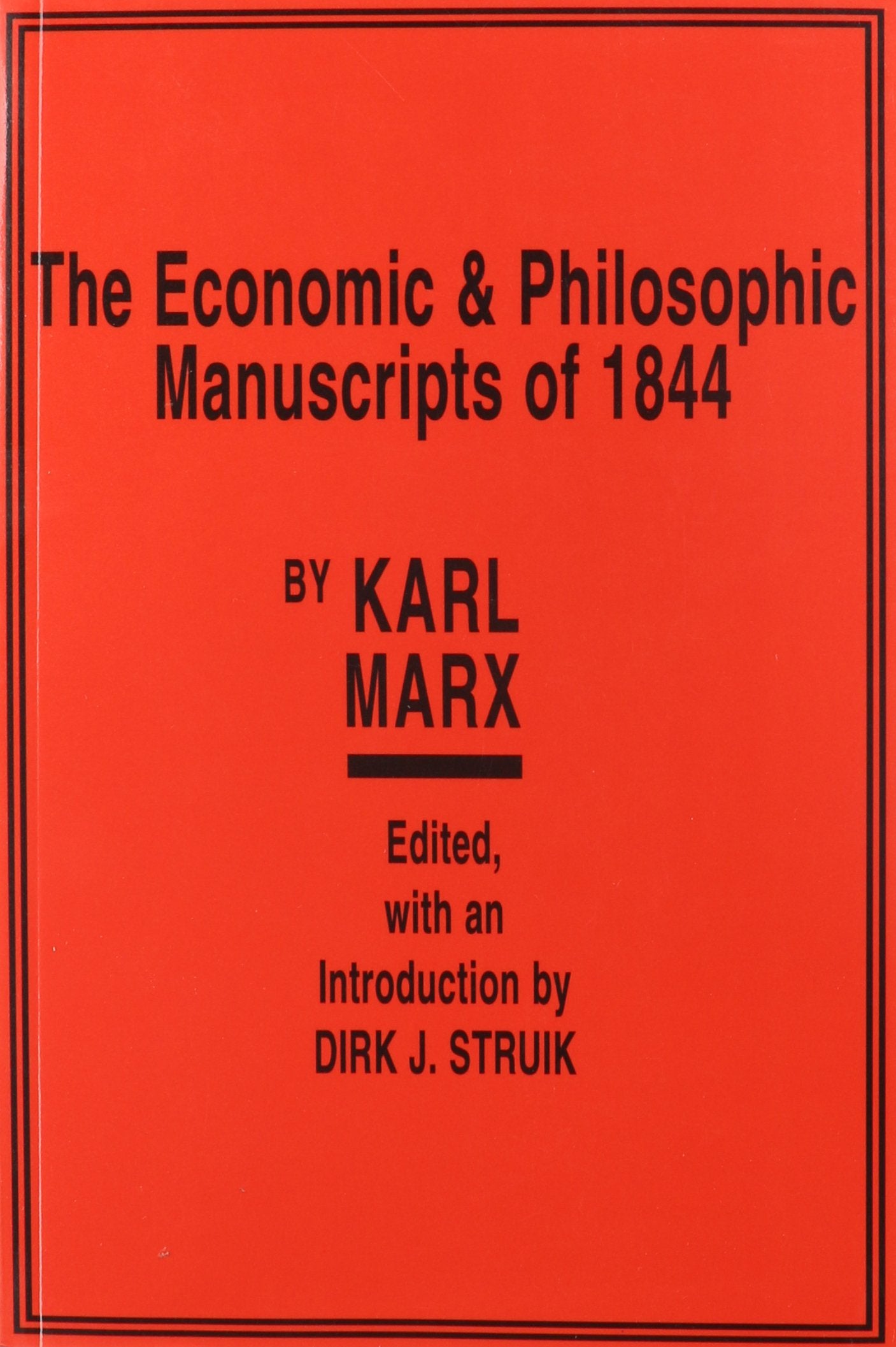 Economic and Philosophic Manuscripts of 1844 book