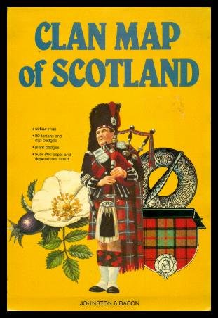 Clan Map of Scotland Maps & Plans