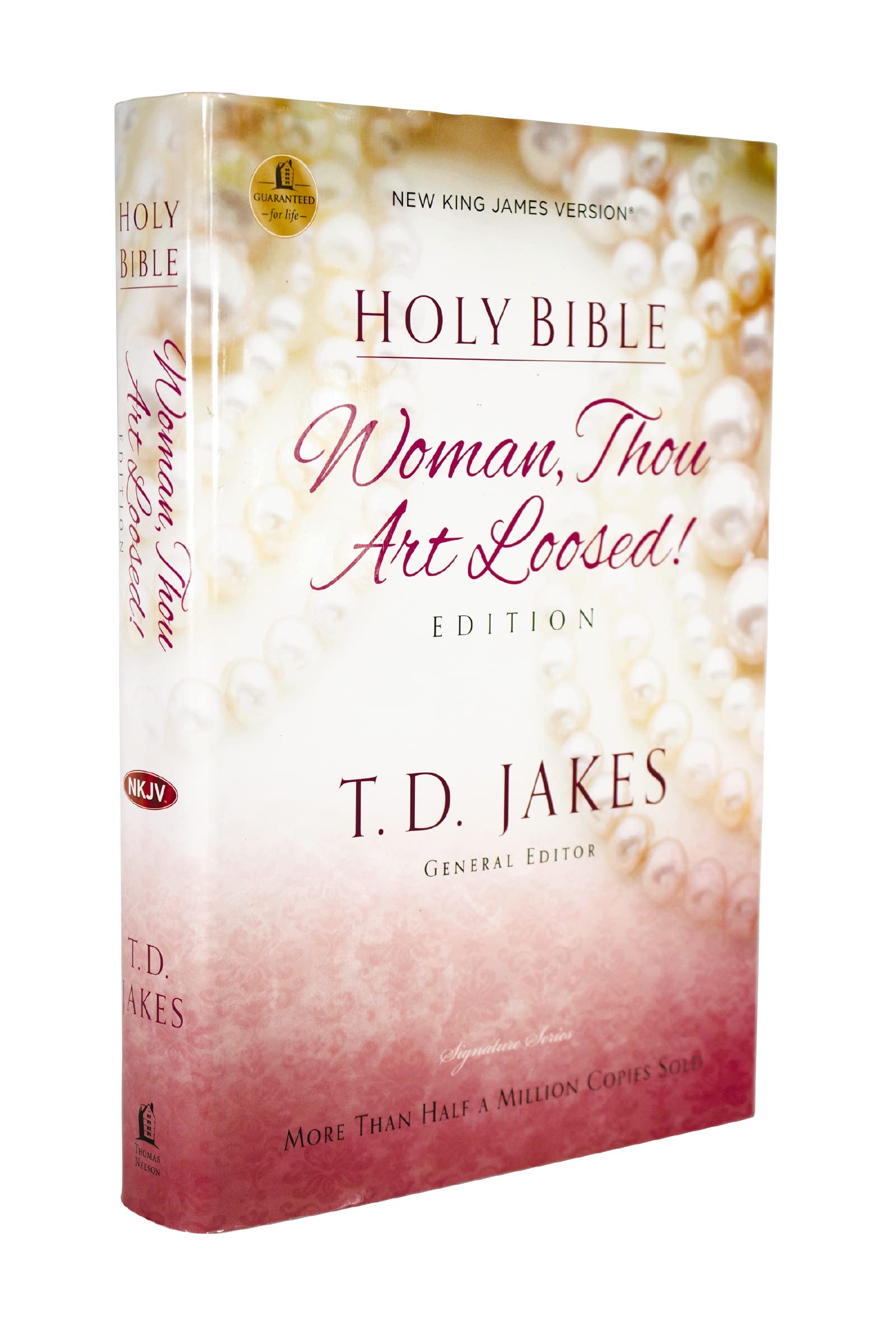 NKJV, Woman Thou Art Loosed, Hardcover, Red Letter: Holy Bible, New King James Version Film, Art & Culture
