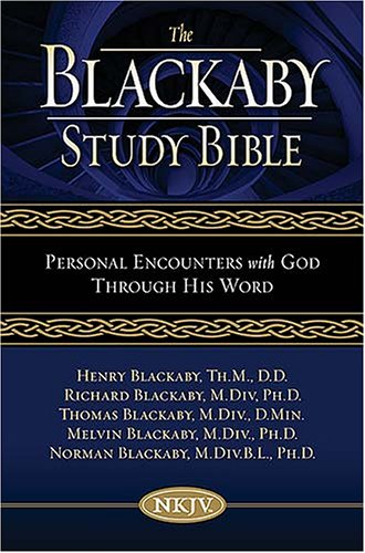 Blackaby Study Bible Burgundy Bonded Leather: Personal Encounters With God Through His Word Religion & Esotericism