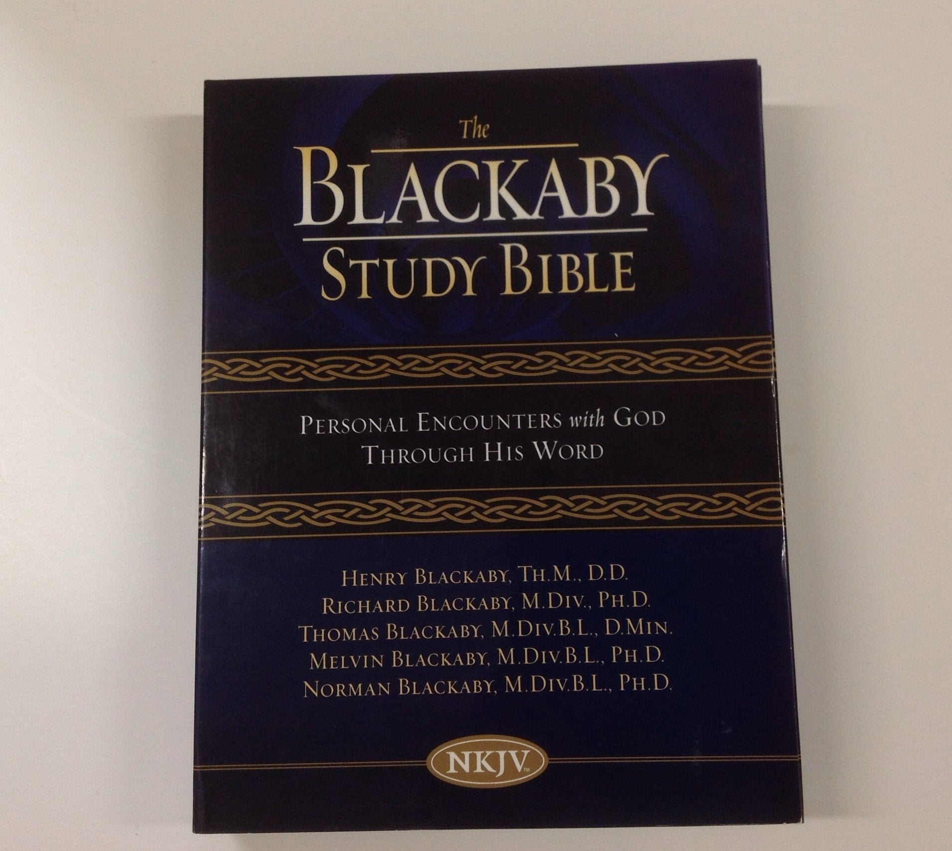 Blackaby Study Bible Black Genuine Leather: Personal Encounters With God Through His Word Religion & Esotericism