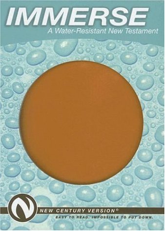 The Holy Bible: Immerse:New Century Version, Orange, Waterproof,Plastic Zipper Religion & Esotericism