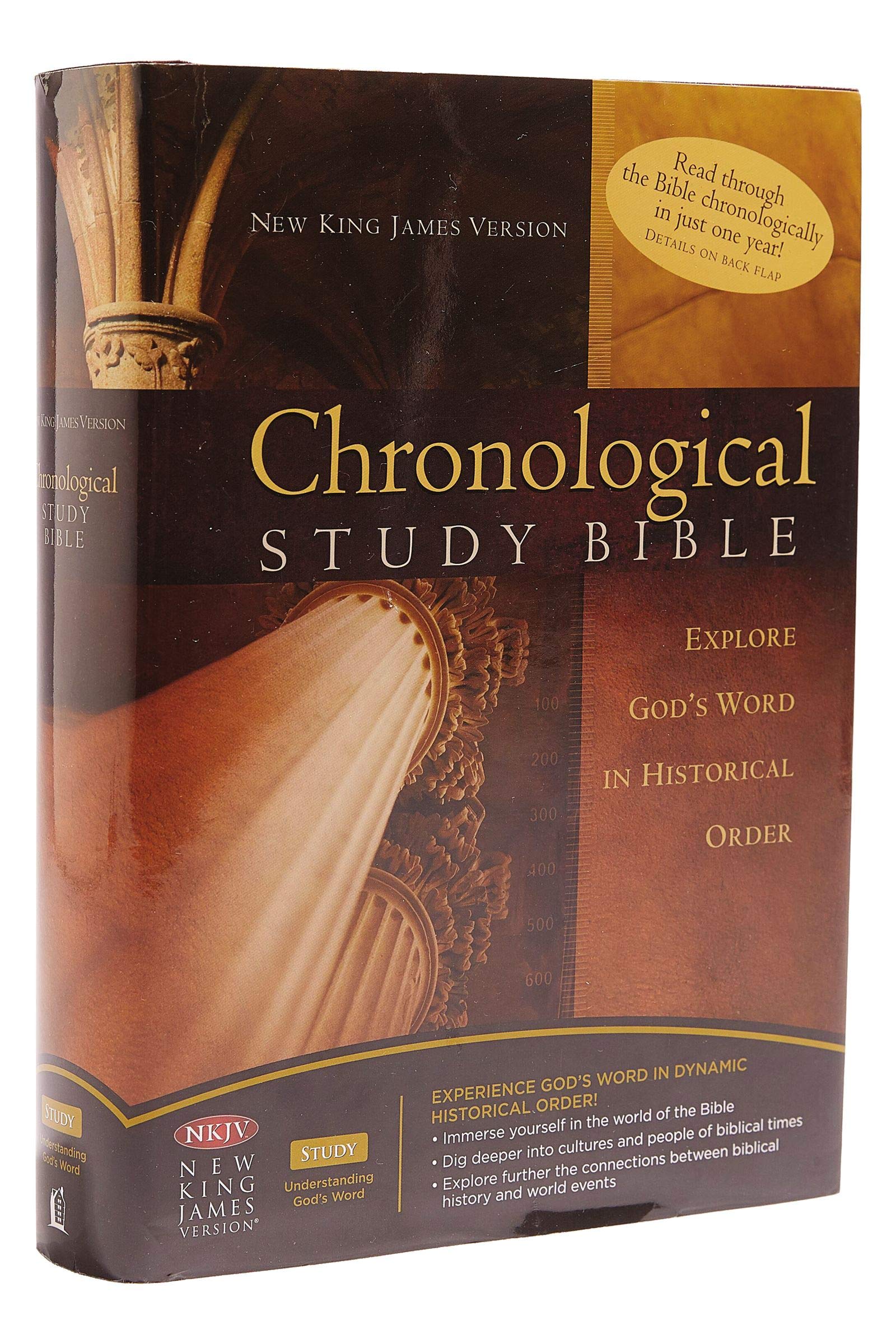 NKJV, Chronological Study Bible, Hardcover: Holy Bible, New King James Version Social Sciences