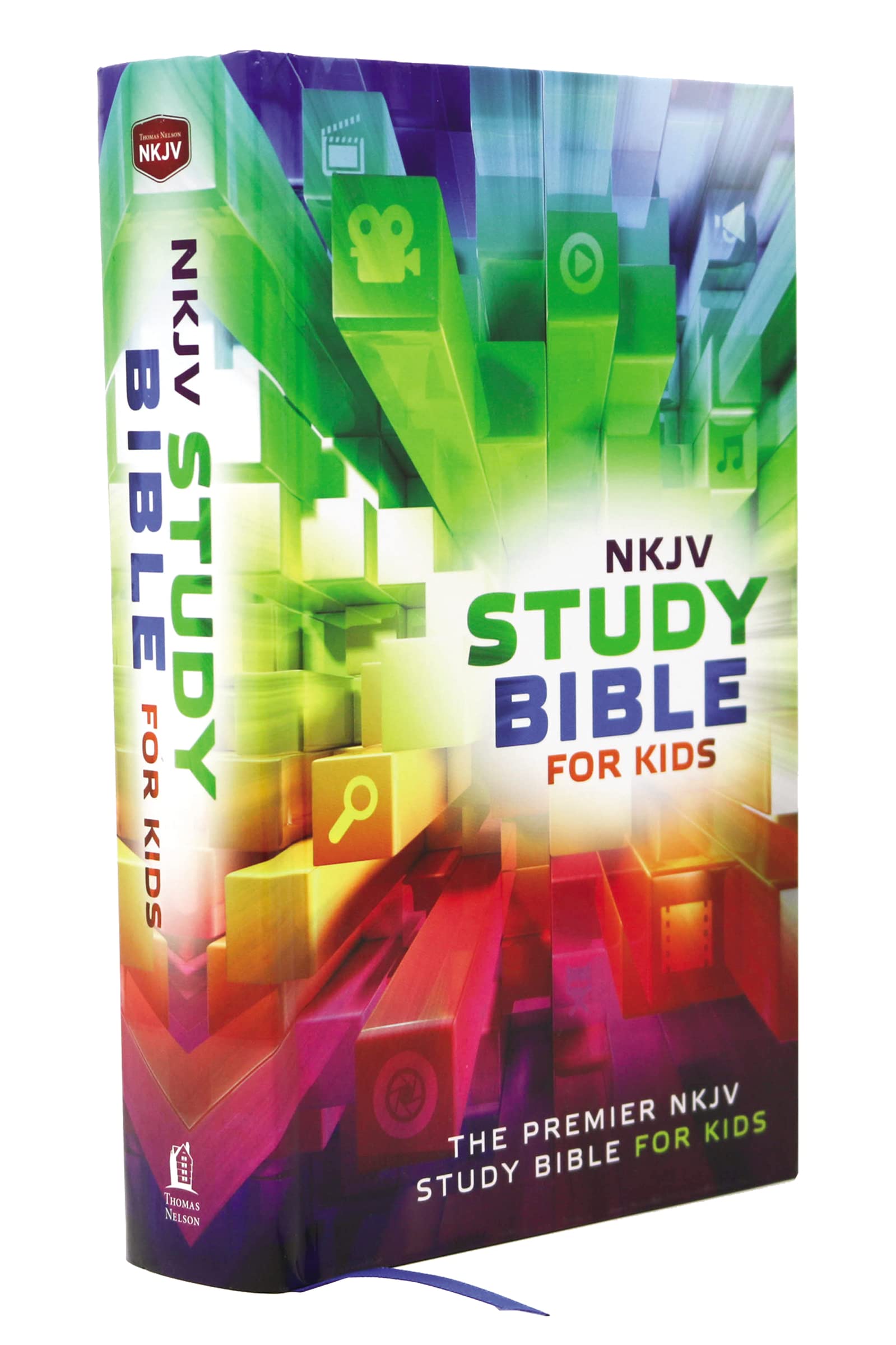 NKJV, Study Bible for Kids, Hardcover, Multicolor: The Premier NKJV Study Bible for Kids book