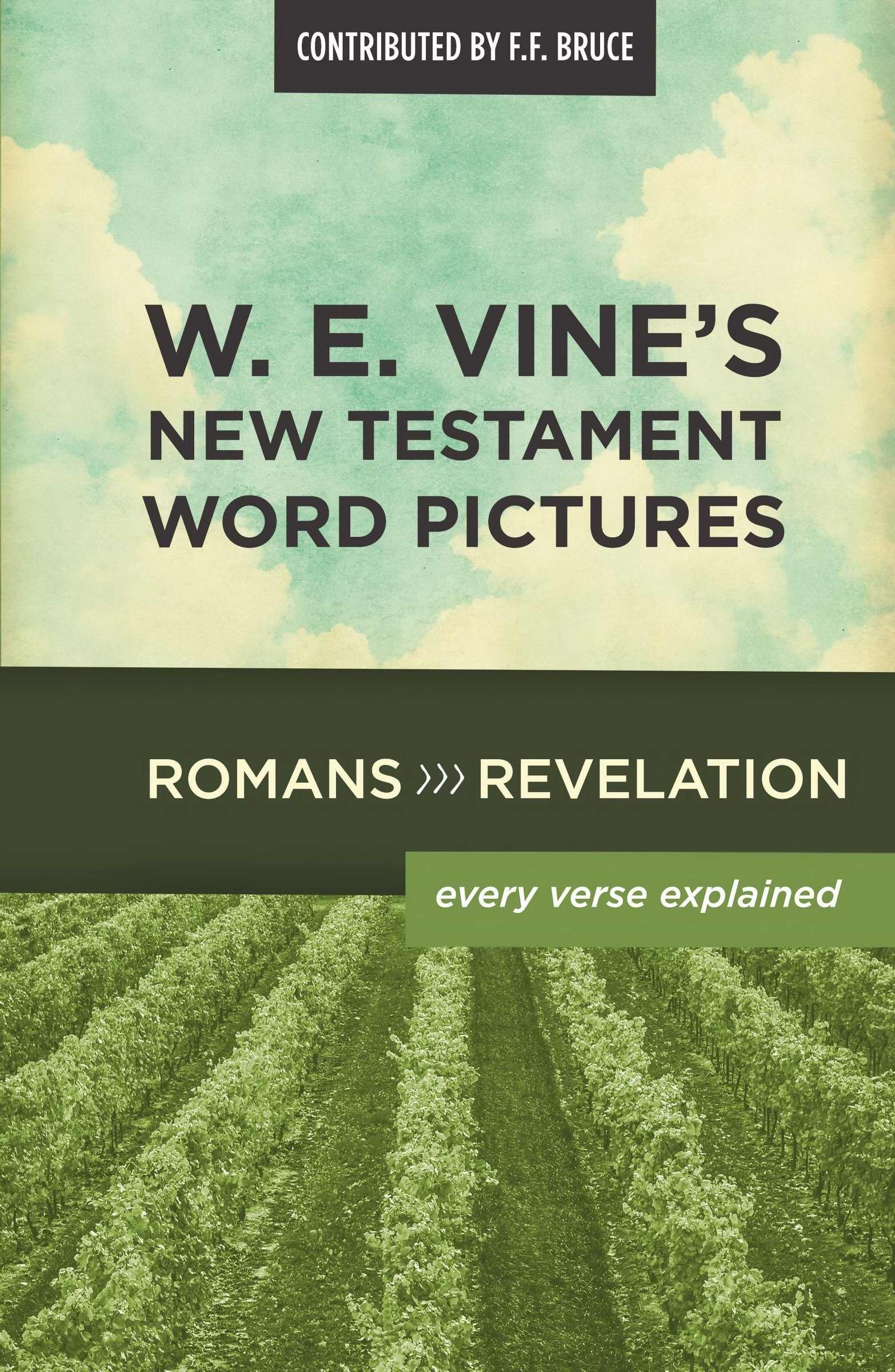 W. E. Vine's New Testament Word Pictures: Romans to Revelation Social Sciences