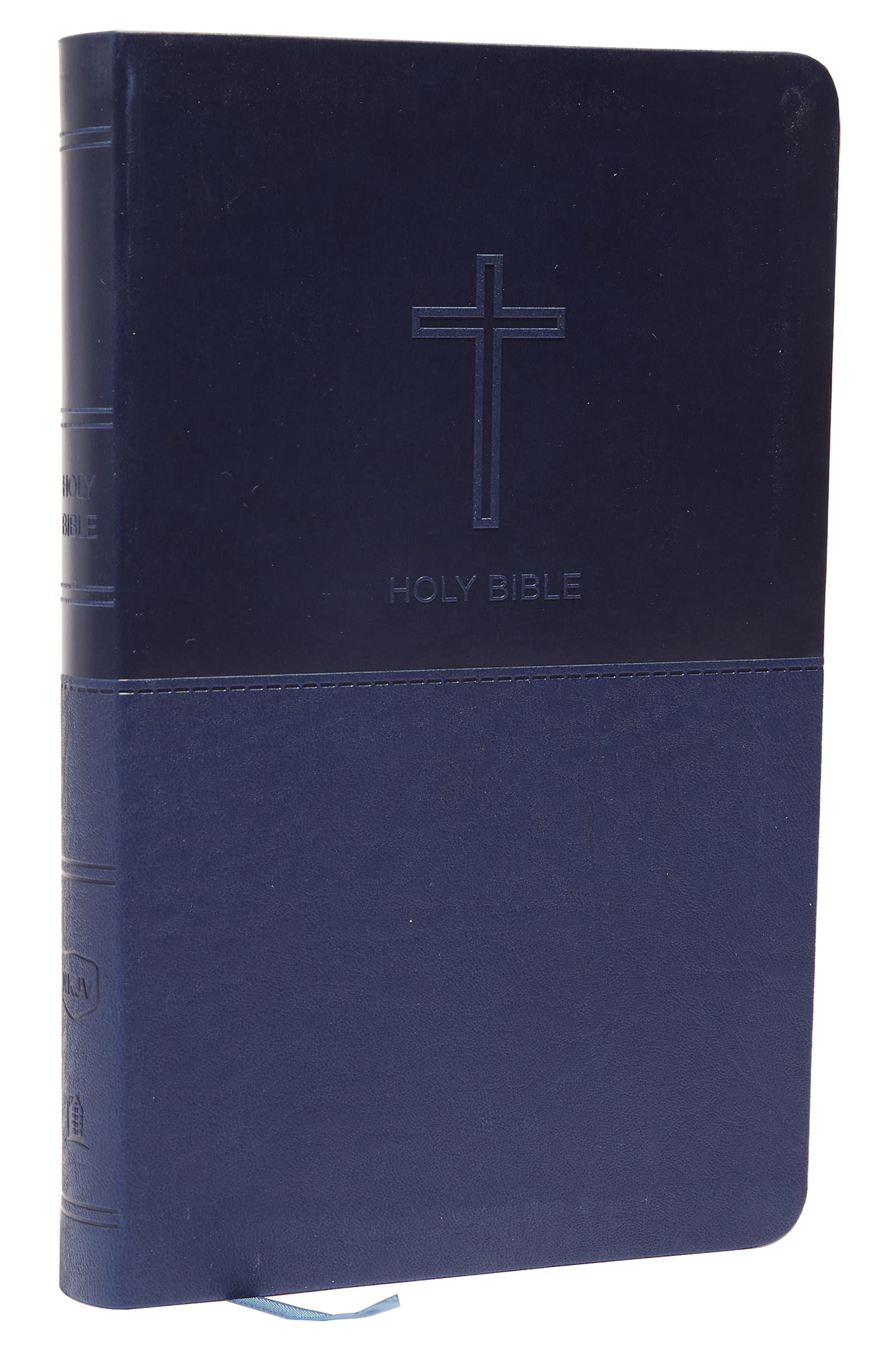NKJV, Value Thinline Bible, Blue Leathersoft, Red Letter, Comfort Print: Holy Bible, New King James Version Social Sciences