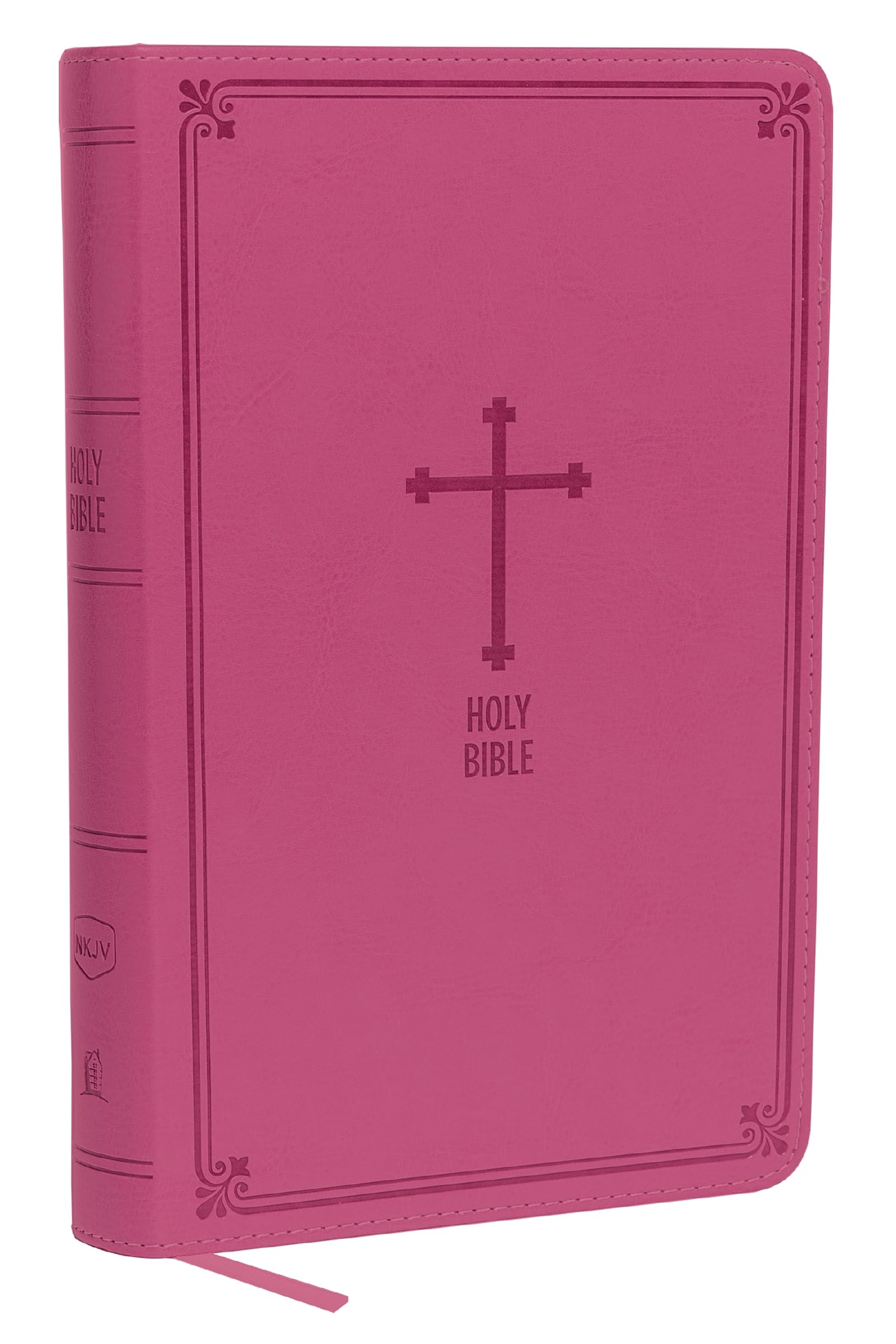NKJV, Deluxe Gift Bible, Leathersoft, Pink, Red Letter, Comfort Print: Holy Bible, New King James Version Lifestyle