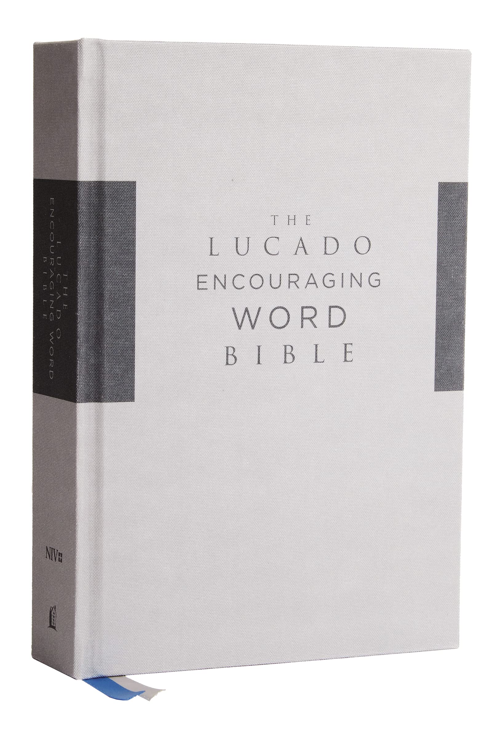 Niv, Lucado Encouraging Word Bible, Gray, Cloth Over Board, Comfort Print Film, Art & Culture