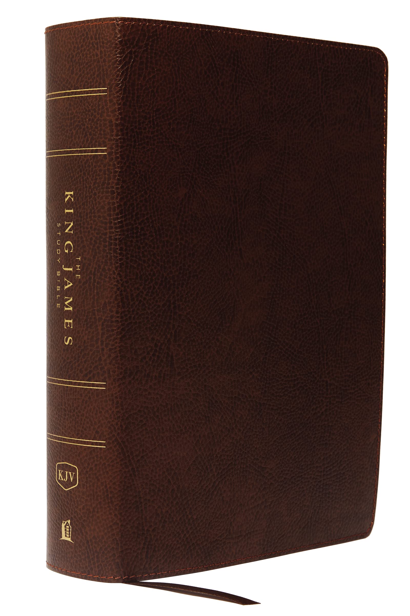 KJV, The King James Study Bible, Bonded Leather, Brown, Thumb Indexed, Red Letter, Full-Color Edition: Holy Bible, King James Version Social Sciences