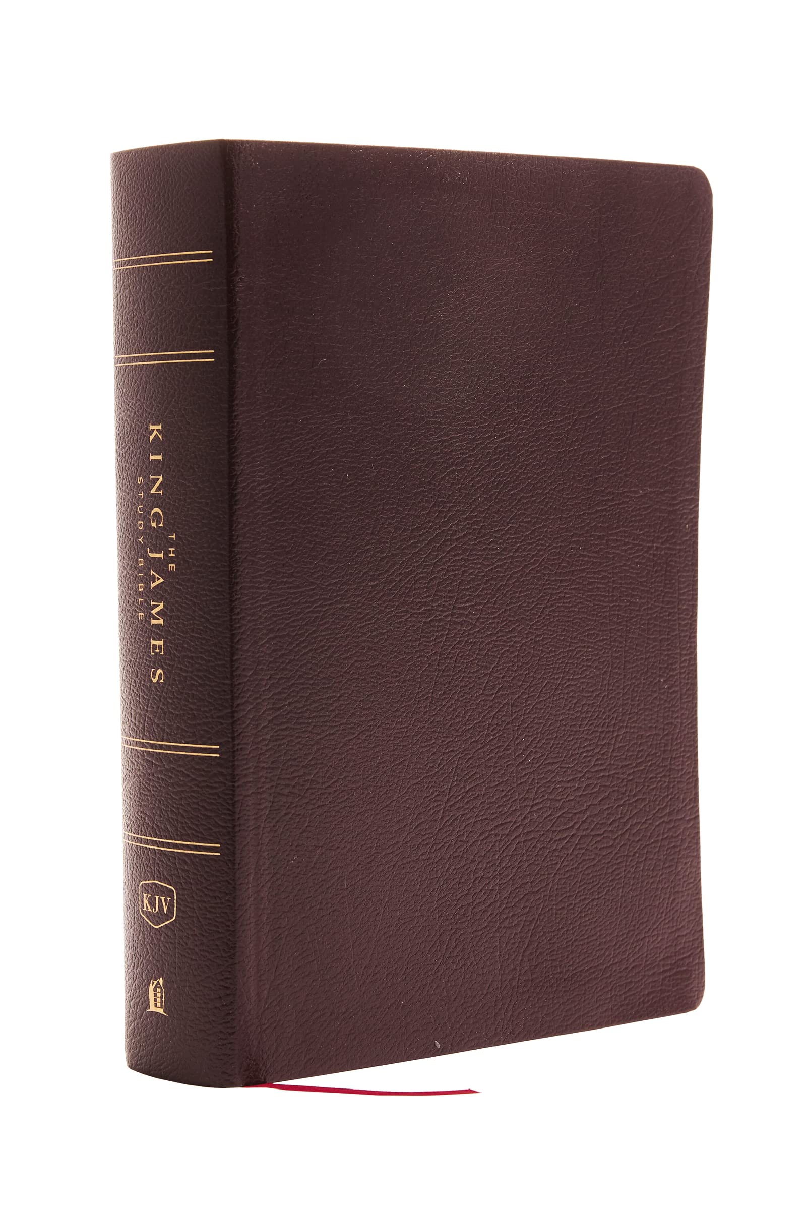 KJV, The King James Study Bible, Bonded Leather, Burgundy, Red Letter, Full-Color Edition: Holy Bible, King James Version Contemporary literature