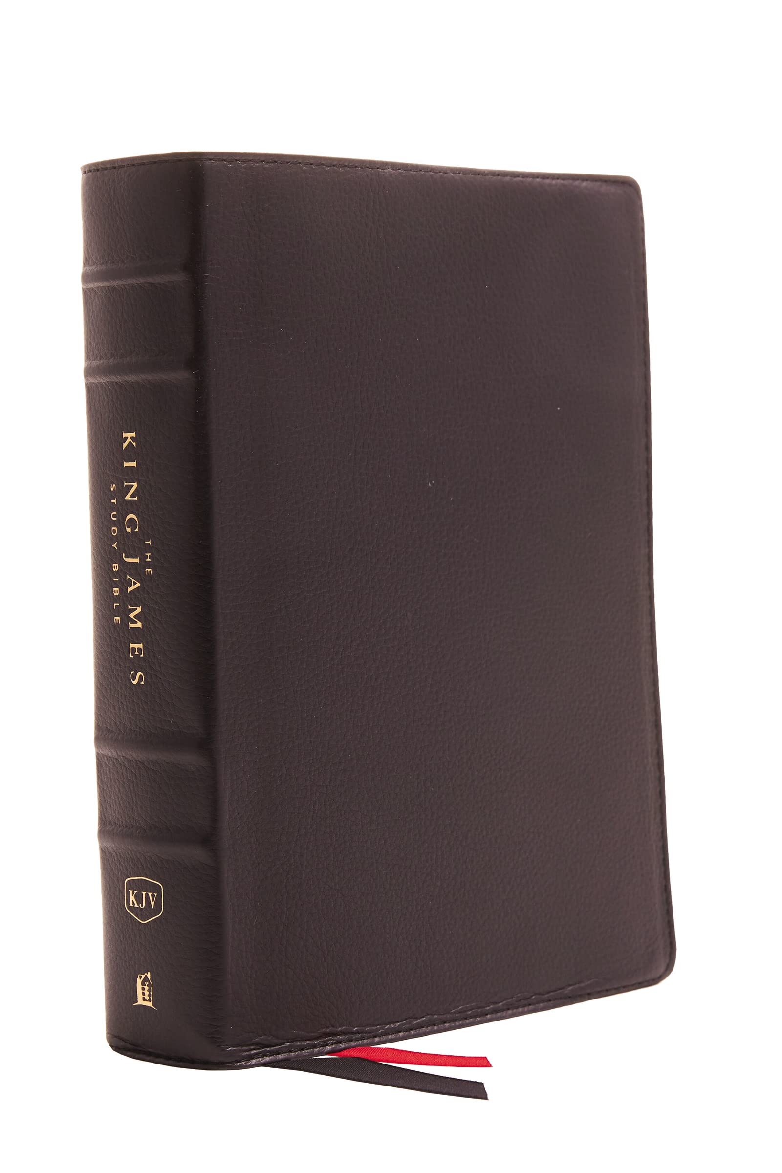 KJV, The King James Study Bible, Genuine Leather, Black, Red Letter, Full-Color Edition: Holy Bible, King James Version Social Sciences