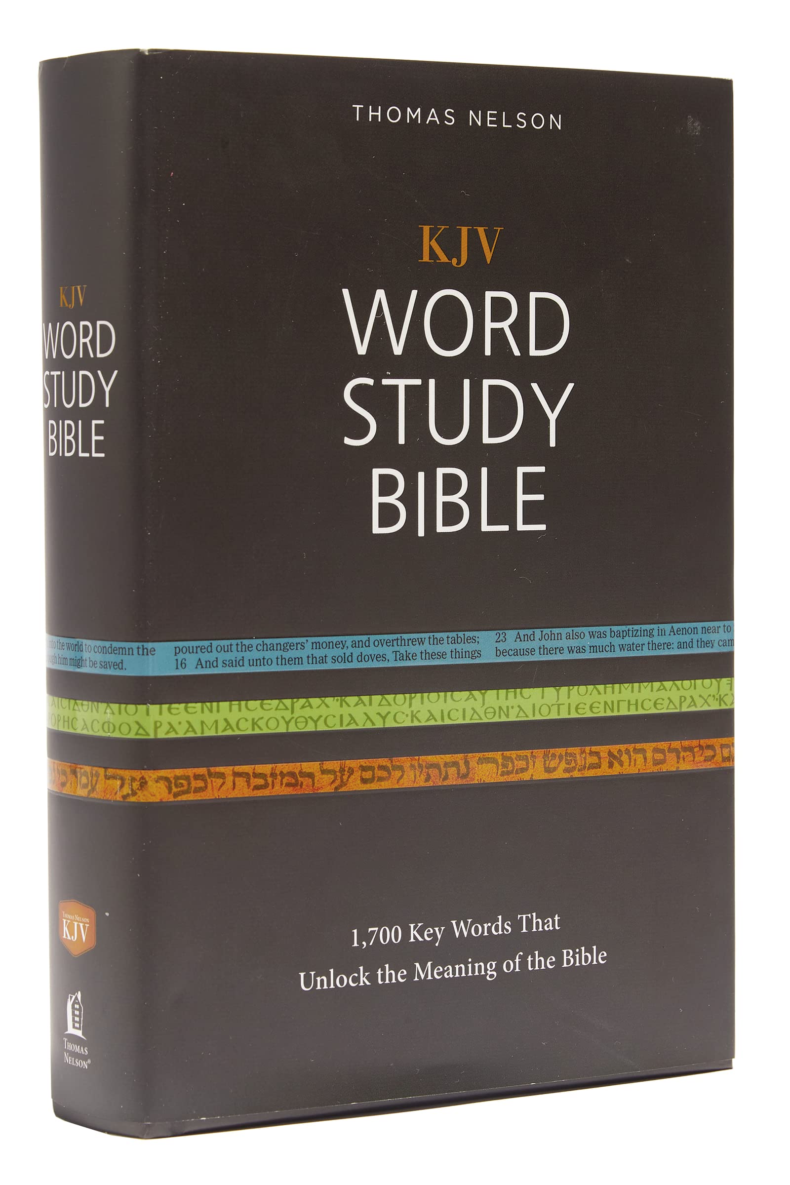 KJV, Word Study Bible, Hardcover, Red Letter: 1,700 Key Words that Unlock the Meaning of the Bible Film, Art & Culture