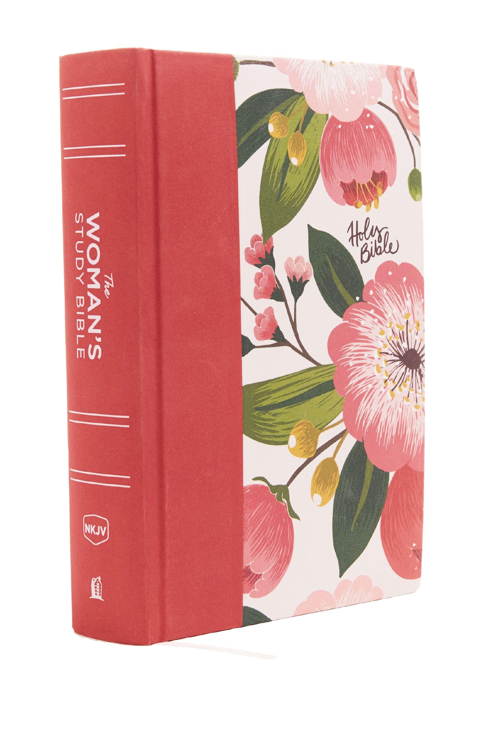 NKJV, The Woman's Study Bible, Cloth over Board, Pink Floral, Red Letter, Full-Color Edition: Receiving God's Truth for Balance, Hope, and Transformation Film, Art & Culture