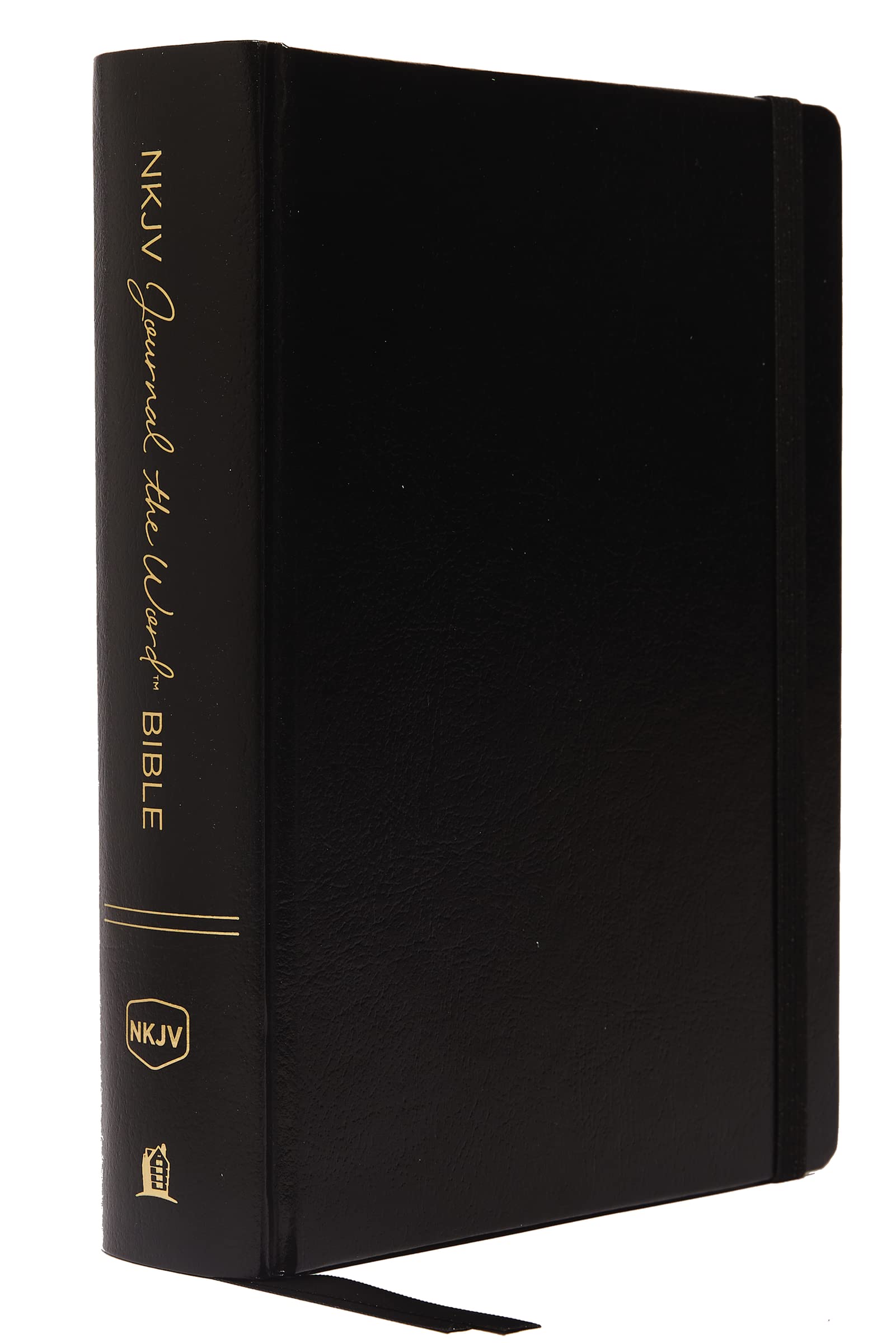 NKJV, Journal the Word Bible, Large Print, Hardcover, Black, Red Letter: Reflect, Journal, or Create Art Next to Your Favorite Verses Film, Art & Culture