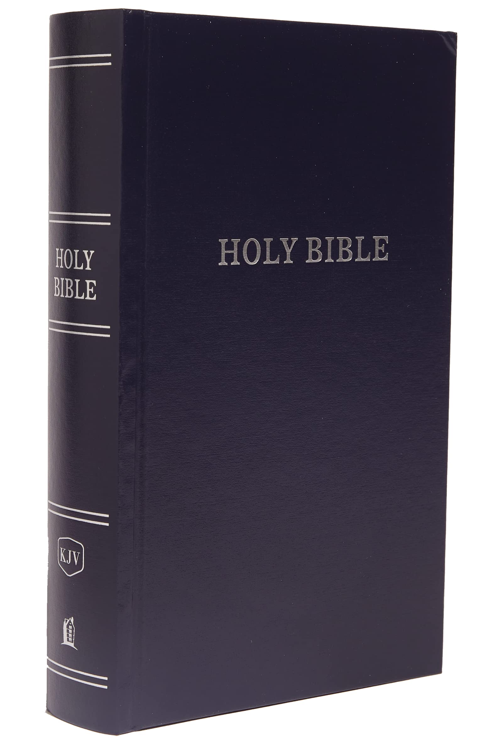 KJV, Pew Bible, Large Print, Hardcover, Blue, Red Letter Edition Drama