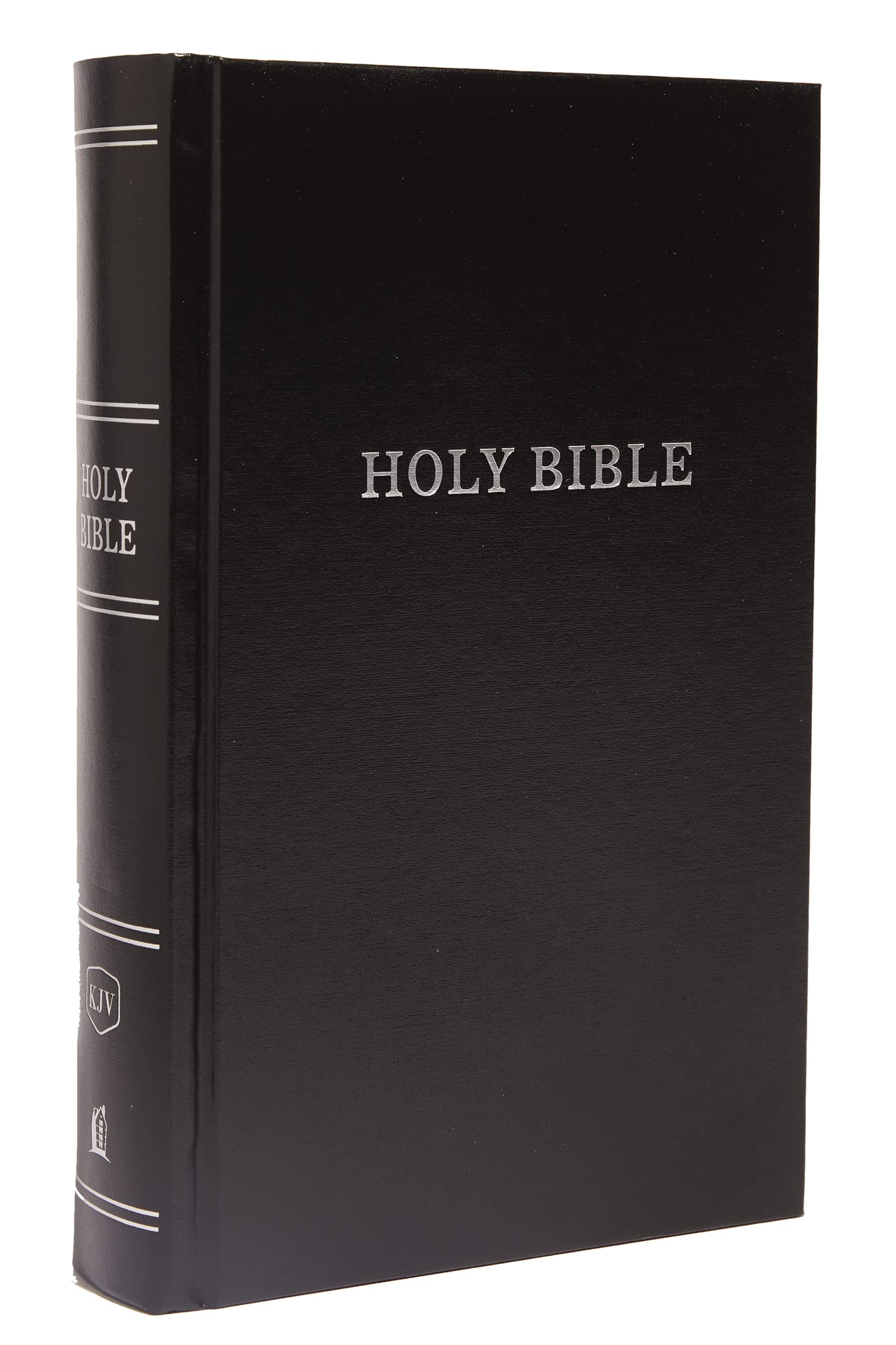 KJV, Pew Bible, Large Print, Hardcover, Black, Red Letter, Comfort Print: Holy Bible, King James Version Drama