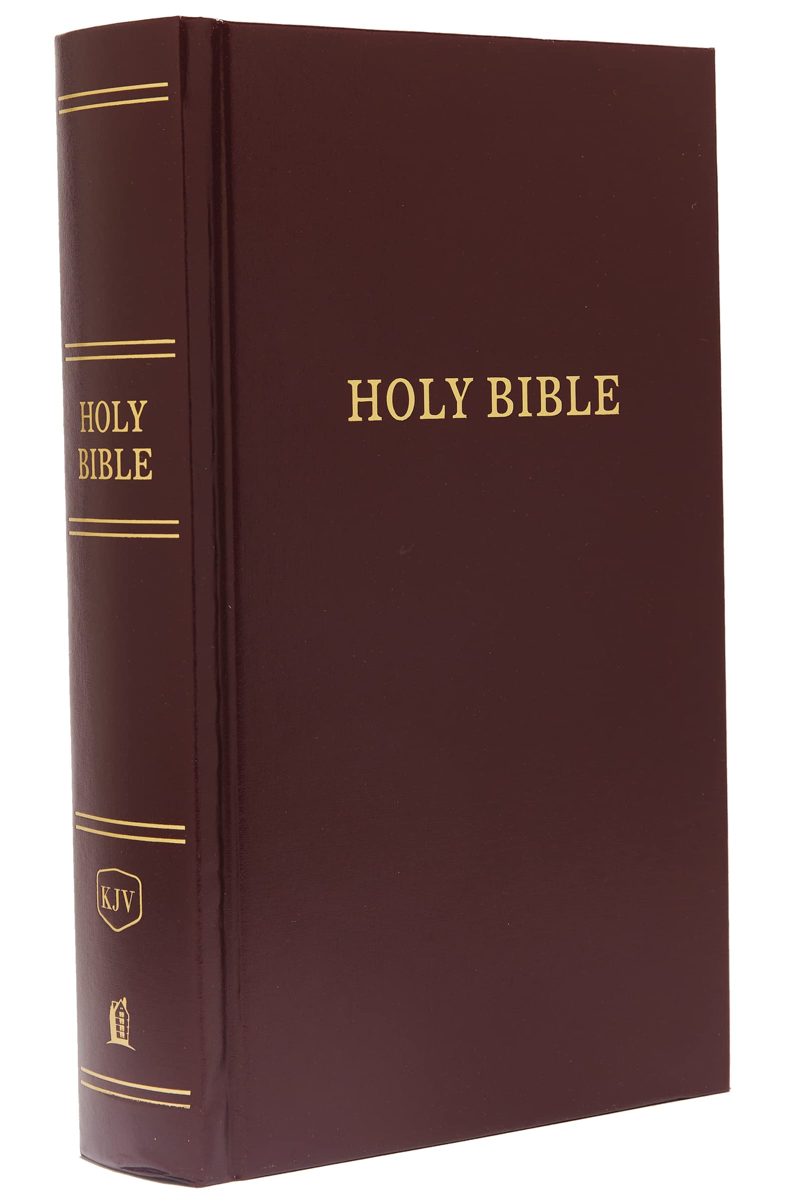 KJV, Pew Bible, Hardcover, Burgundy, Red Letter, Comfort Print: Holy Bible, King James Version book