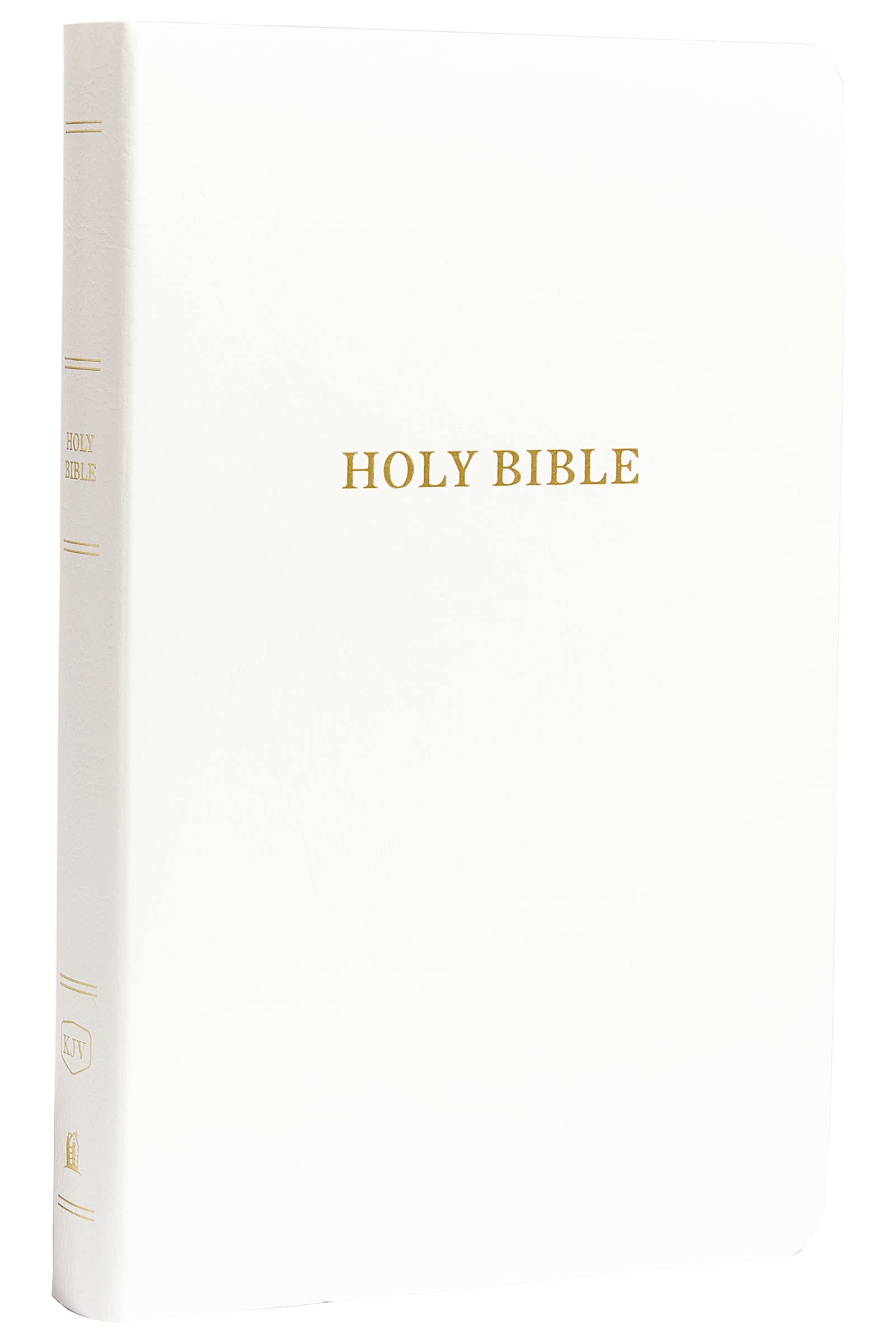KJV, Gift and Award Bible, Imitation Leather, White, Red Letter Edition Social Sciences