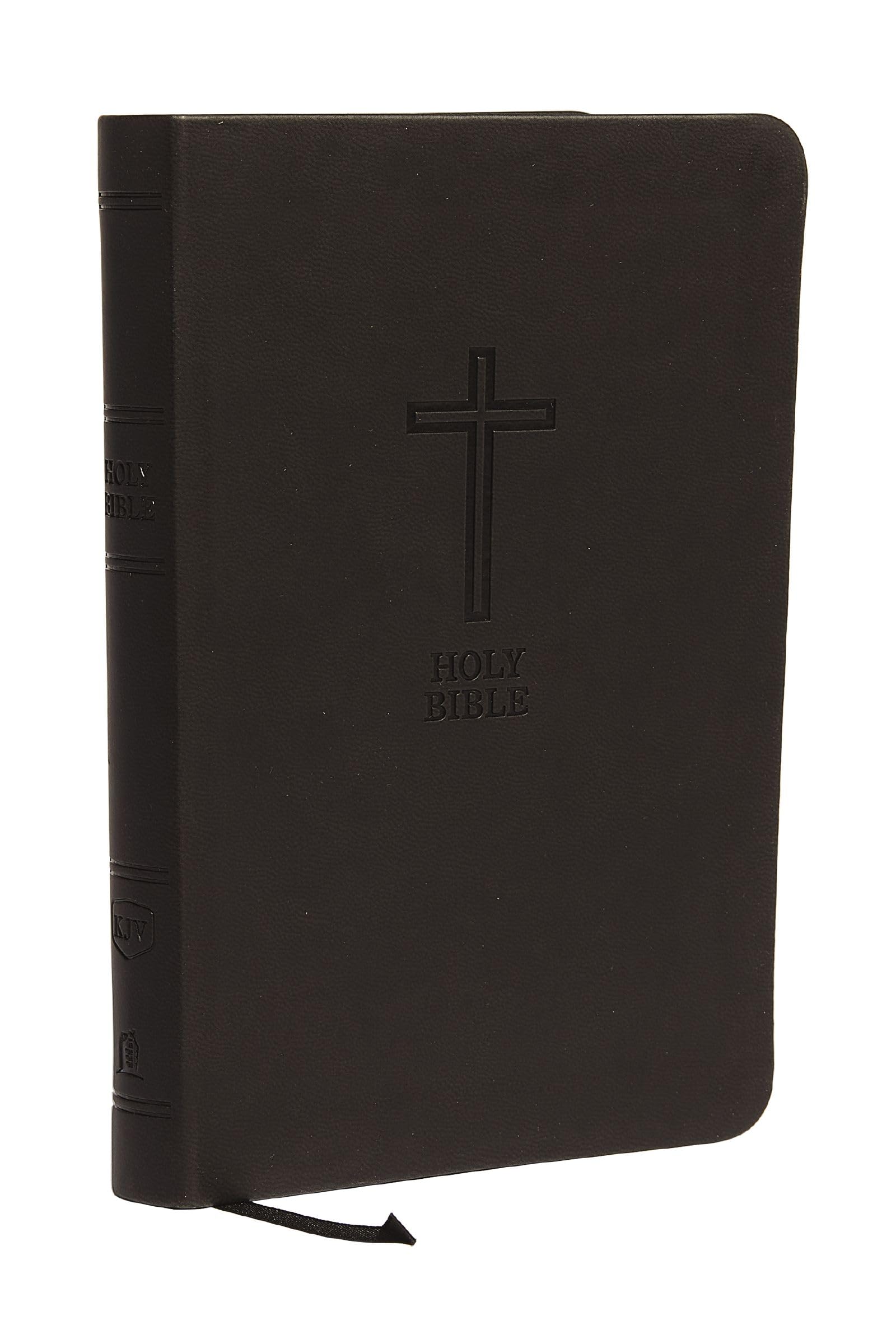 KJV Holy Bible: Value Compact Thinline, Black Leathersoft, Red Letter, Comfort Print: King James Version: Holy Bible, King James Version Film, Art & Culture