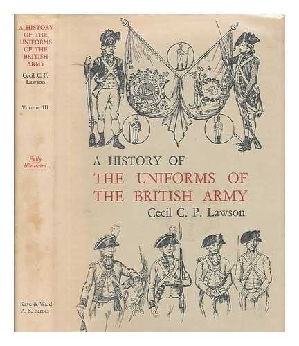 History of the Uniforms of the British Army: v. 3 Books