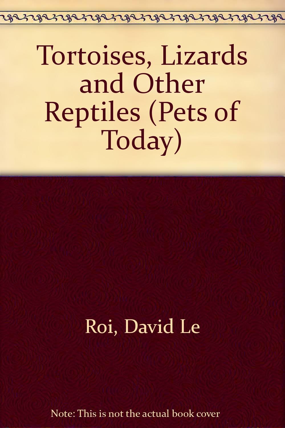 Tortoises, Lizards and Other Reptiles (Pets of Today S.) Books