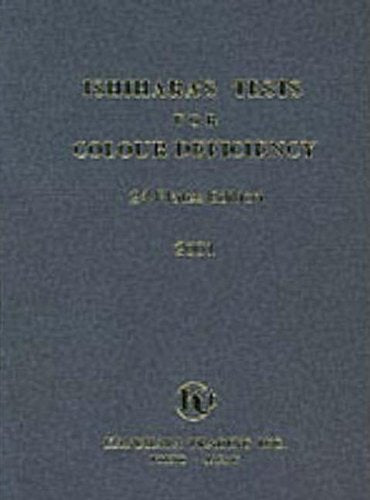 Ishihara's Tests for Colour Blindness: 10 Plate Edition for Infants: 24 Plate Edition Medicine