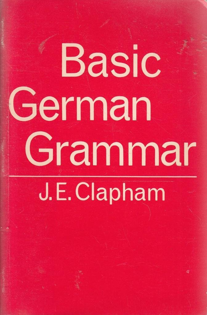Basic German Grammar Books