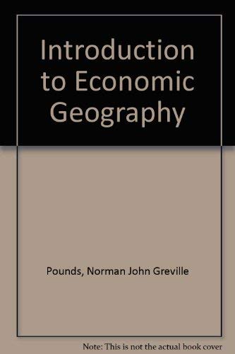 Introduction to Economic Geography Books