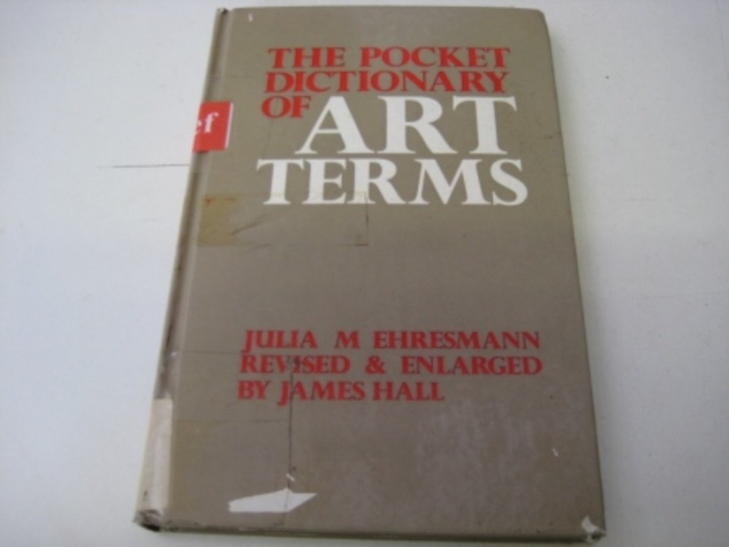Pocket Dictionary of Art Terms Books