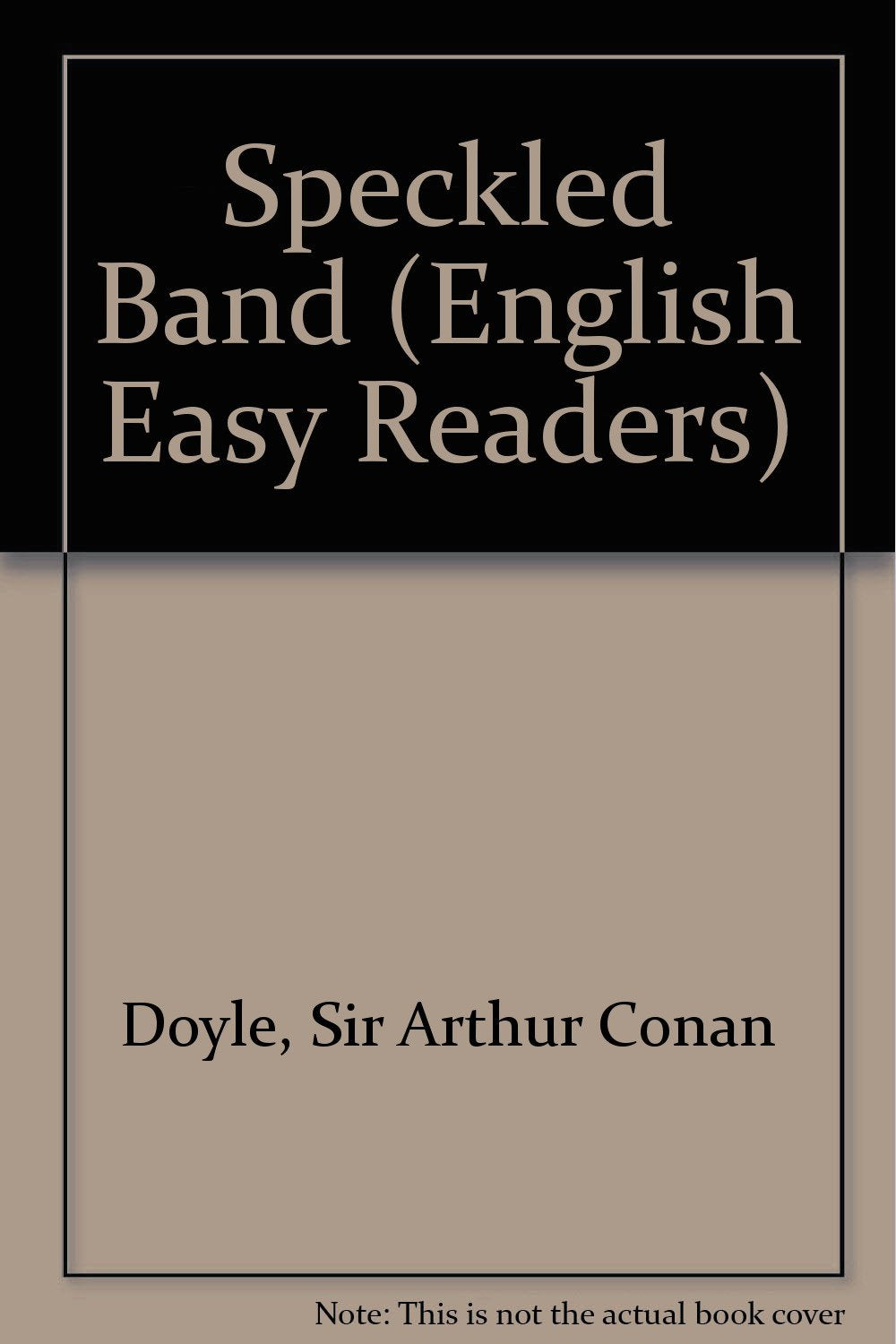Speckled Band (English Easy Readers) Books