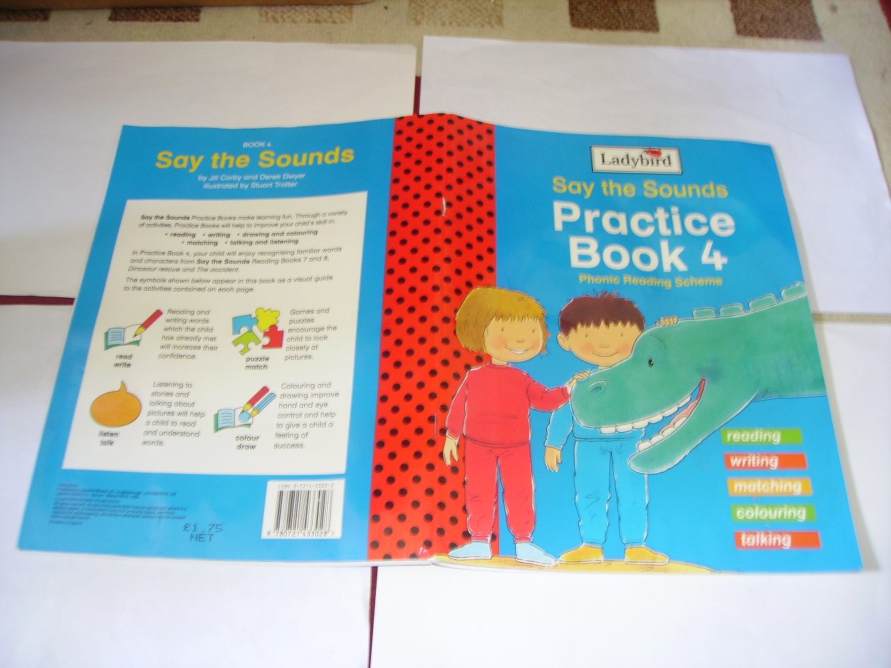 Say the Sounds Reading Scheme Practice Book 4 (Say the Sounds Phonic Reading Scheme Activity Books) Novels & Short Stories