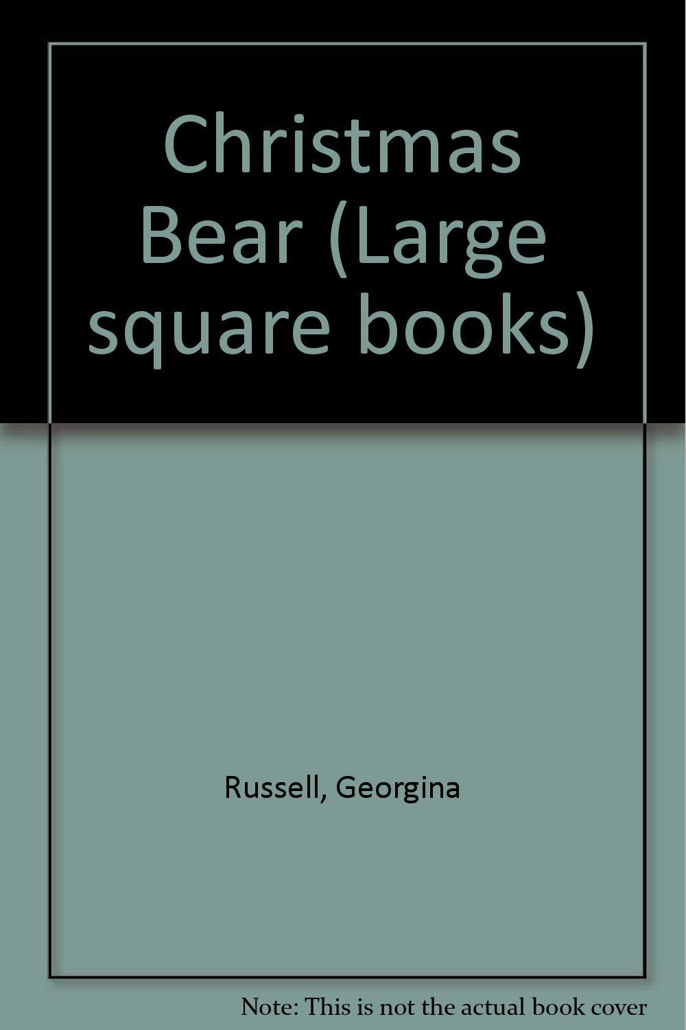 Christmas Bear (Large square books, Band 25) Non-fiction