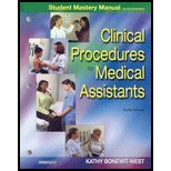 Clinical Procedures for Medical Assistants Medicine