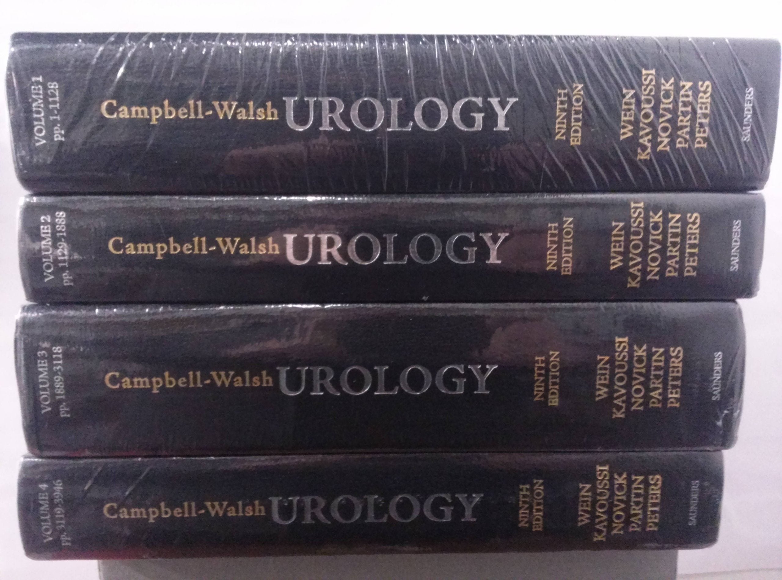 Campbell-Walsh Urology, 4 Vols. w. CD-ROM Medicine