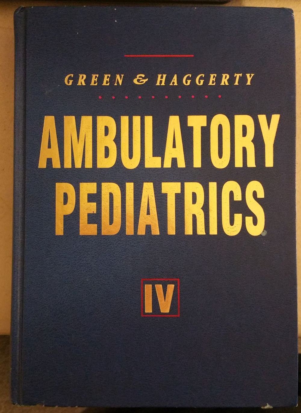 Ambulatory Pediatrics: Personal Health Care of Children in the Office Medicine
